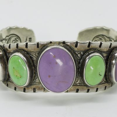 Kit Carson Sterling Cuff Bracelet