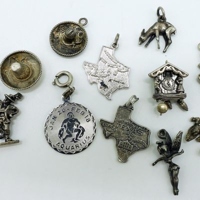 Eleven Sterling, Vintage Charms