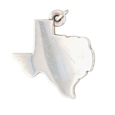 James Avery Sterling Silver Texas State Pendant