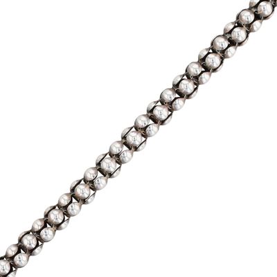 Silpada Sterling Silver Popcorn Chain Necklace