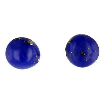 Richard & Trista Siow Zuni Sterling Lapis Lazuli Earrings