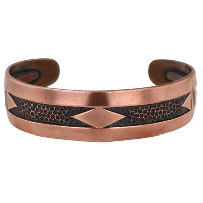 Navajo Copper Cuff Bracelet