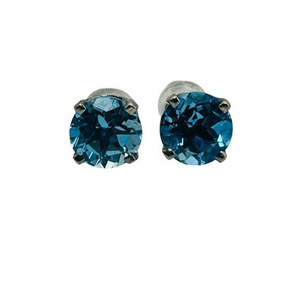 Sale Photo Thumbnail #237: Sterling Topaz Earrings