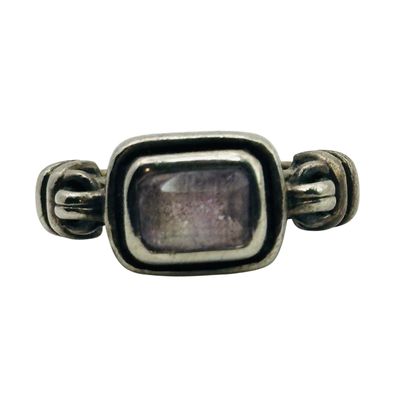 Sale Photo Thumbnail #438: Silpada Sterling Amethyst Ring Sz 6
