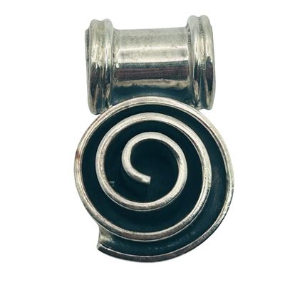 Sale Photo Thumbnail #133: Mexico Sterling Swirl Pendant