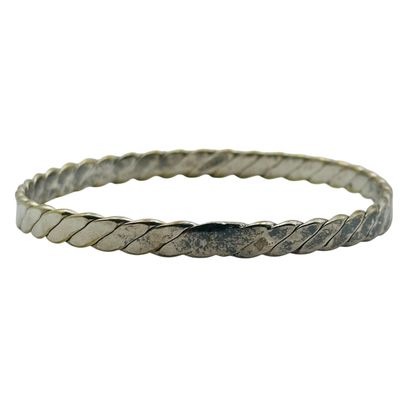 Sale Photo Thumbnail #328: Sterling Mexico Bangle Bracelet