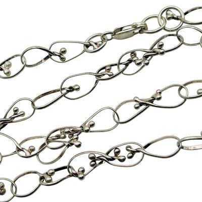 Sale Photo Thumbnail #254: Sterling Unique Chain Necklace