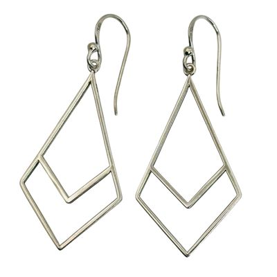Sale Photo Thumbnail #408: Sterling Dangle Earrings