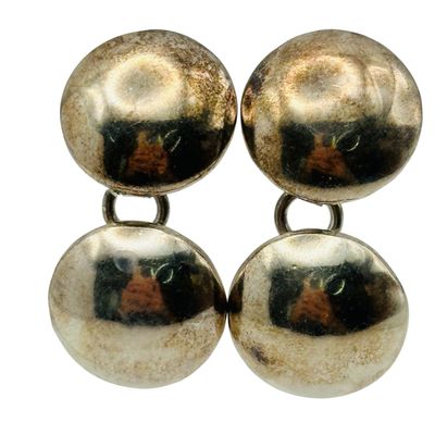 Sale Photo Thumbnail #337: Taxco Mexico Sterling Earrings