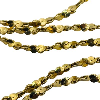 Sale Photo Thumbnail #485: Signed Sterling S Long Chain Necklace