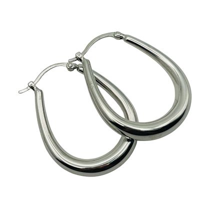 Sale Photo Thumbnail #50: Sterling Hoop Earrings