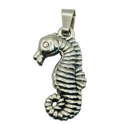 Sale Photo Thumbnail #446: Sterling Sea Horse Pendant