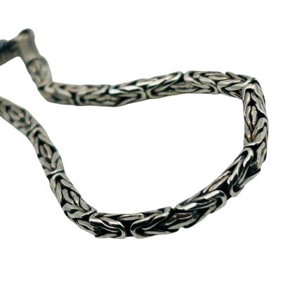 Sale Photo Thumbnail #27: Sterling Hook Clasp Bracelet