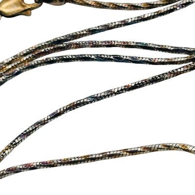 Sale Photo Thumbnail #439: Signed Italy Sterling Round  Chain Necklace