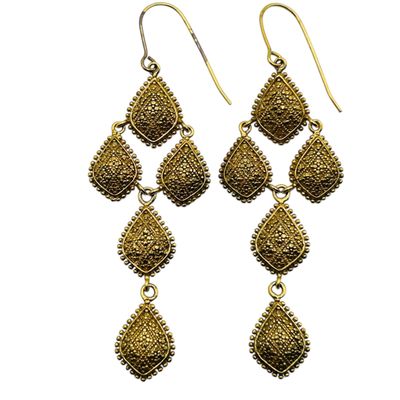 Sale Photo Thumbnail #79: Signed Sterling Dangle Earrings