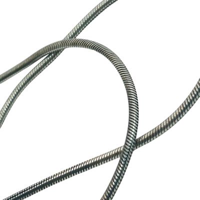 Sale Photo Thumbnail #201: Avon Sterling Round Snake Chain Necklace