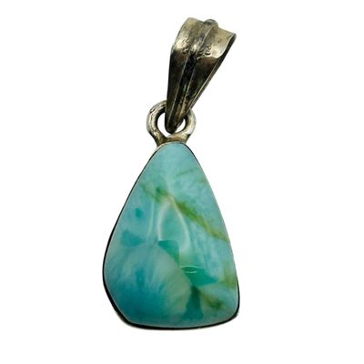 Sale Photo Thumbnail #35: Sterling Larimar Pendant