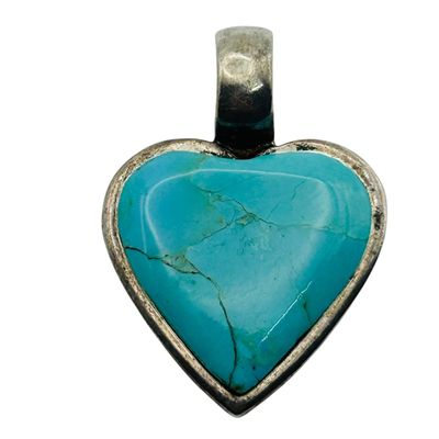 Sale Photo Thumbnail #45: Sterling Turquoise Pendant