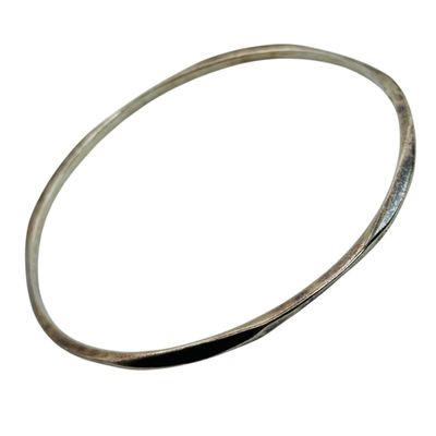 Sale Photo Thumbnail #332: Taxco Mexico Sterling Bangle Bracelet