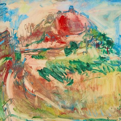 Hans Hofmann Expressionist Landscape Painting