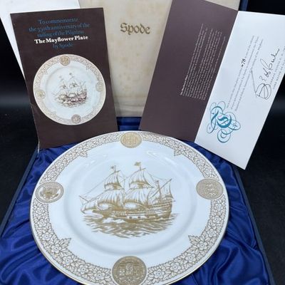 Spode "The Mayflower Plate"