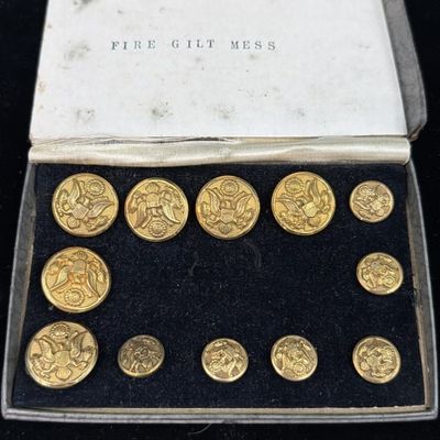 N.S. Meyer Military Uniform Buttons