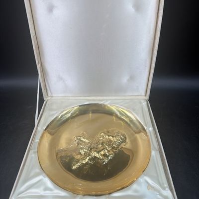 Franklin Mint 1972 Mothers Day Plate Sterling