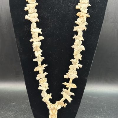 Vintage Zuni  Fetish Necklace