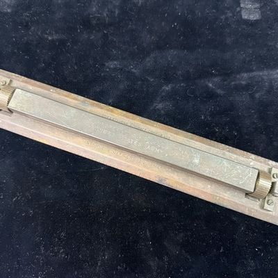 Vintage Military Rolling Parallel Rule
