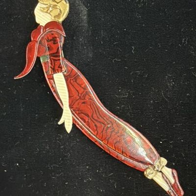 Vintage Lea Stein Paris Brooch