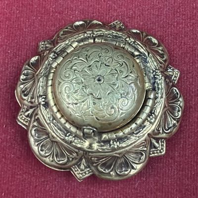 Antique Victorian Locket Brooch
