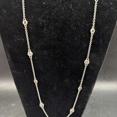 Beautiful Judith Ripka Sterling  Necklace