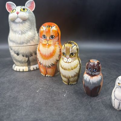 Golden Cockerel Nesting Dolls