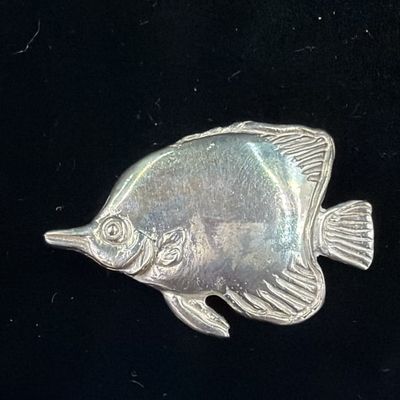 Sterling Fish Pendant