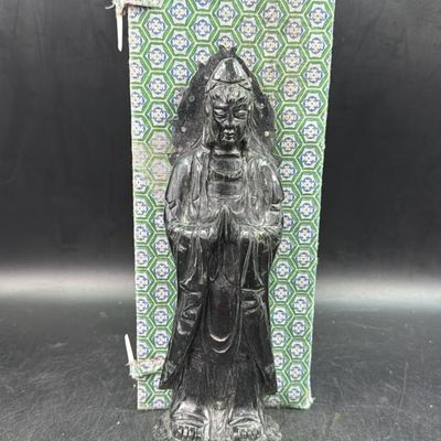 Chinese Jade Guanyin Statue