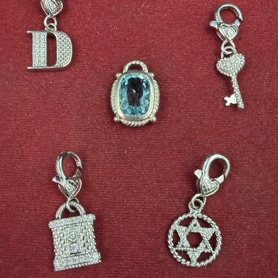Judith Ripka Sterling Pendants