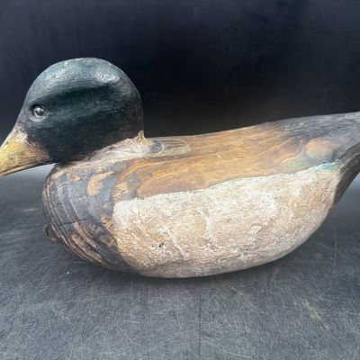 Vintage Antique  Wood Duck Decoy