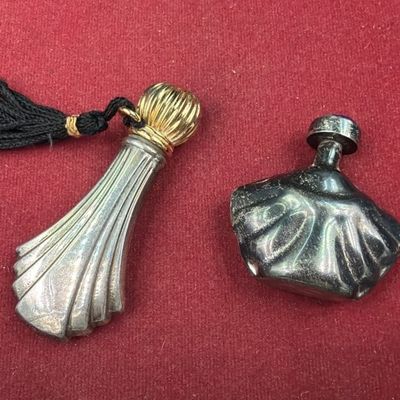 Vintage Silver Perfume Bottles