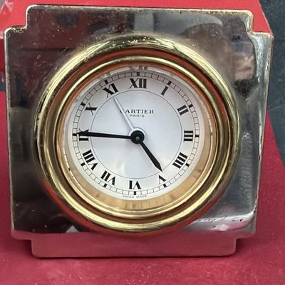 Vintage Cartier Desk Clock