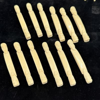 Tupilaq Tribal Art Figures (Greenland) Ivory