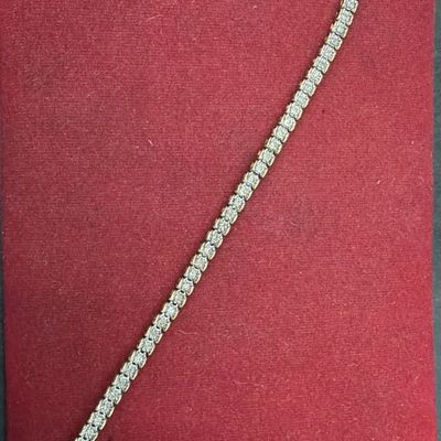 10kt Gold Diamond Tennis Bracelet