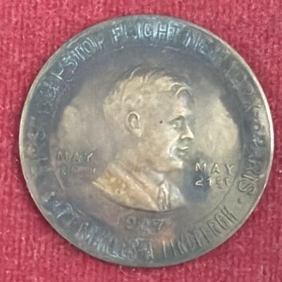 1927 Lucky Lindberg Commemorative Token