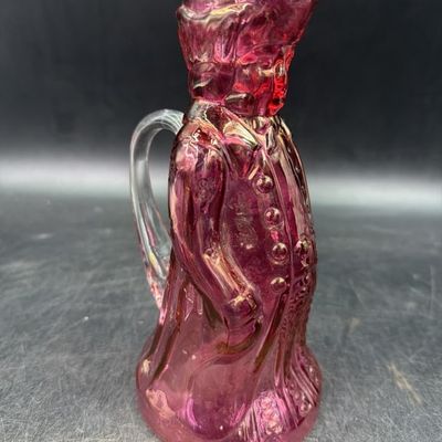 Colonial Cranberry Vintage Syrup Pitcher