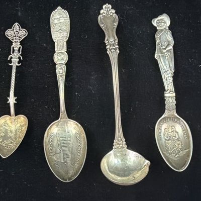 Antique Sterling Spoons
