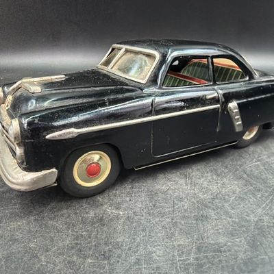 Vintage 1950's Minister Delux Tin Friction Toy Car
