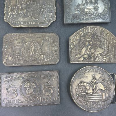 Vintage Brass Buckles