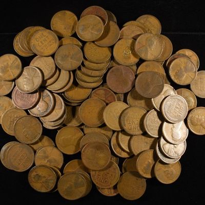 (107) WHEAT CENTS FROM THE TEENS