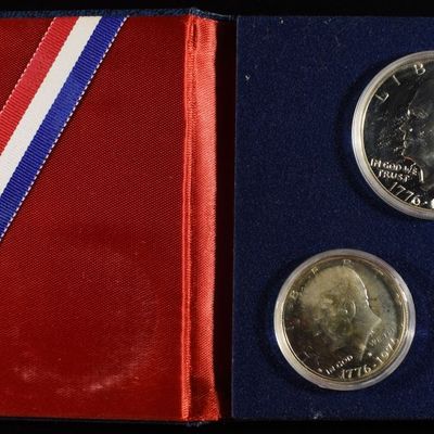 1776-1976-S SILVER PROOF SET