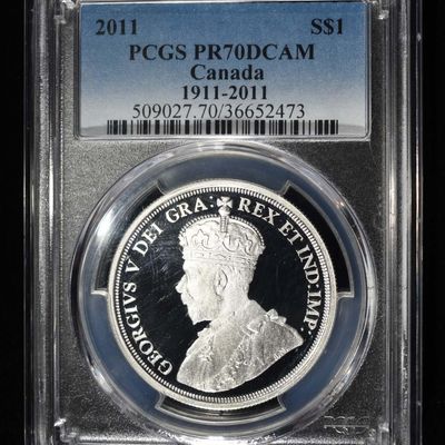 2011 CANADA $1 PCGS PR70 DCAM