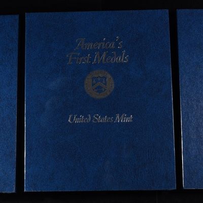 (3) AMERICA'S FIRST MEDALS BOOKS